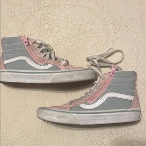 Vans  High-Top Sneakers in Pink and blue